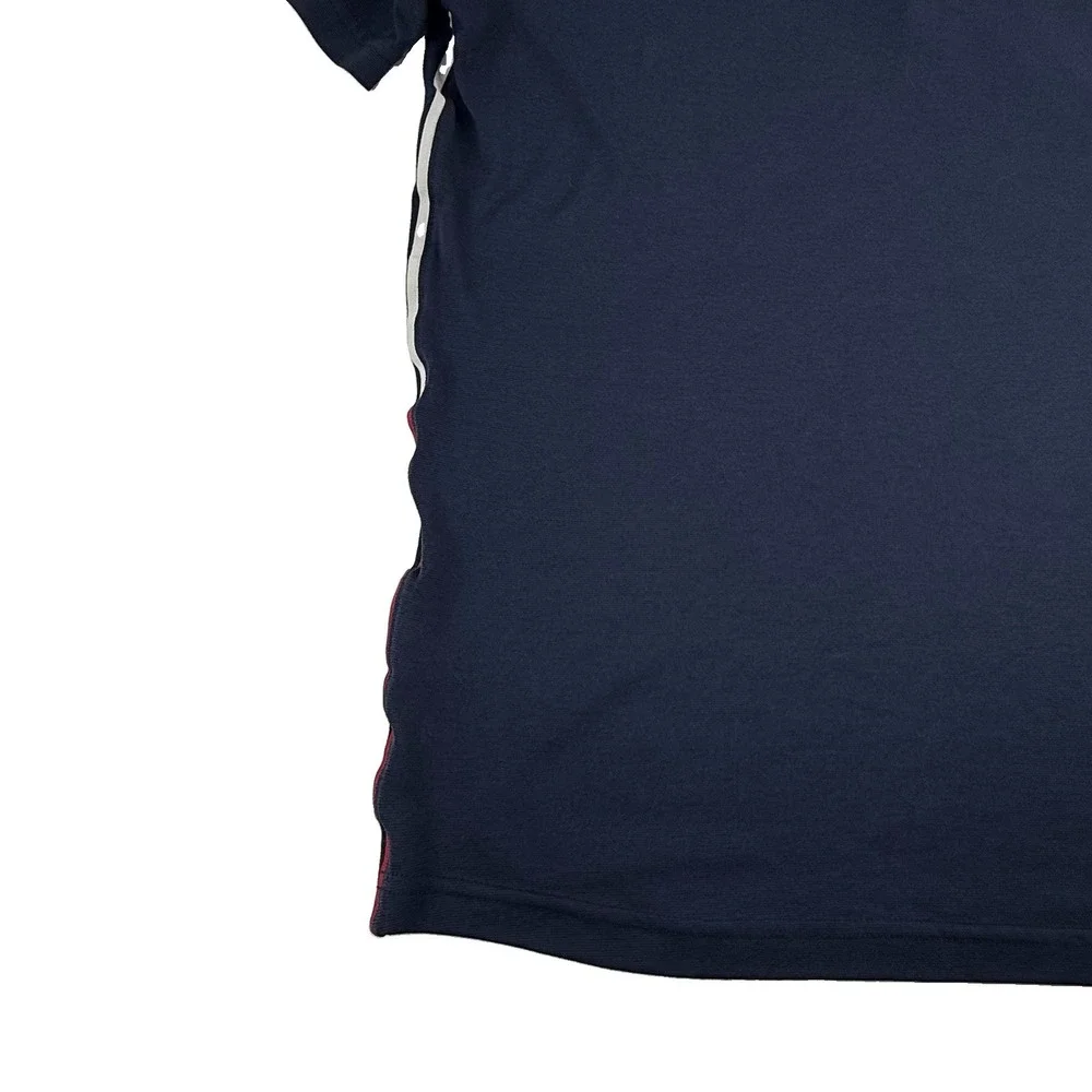 Nike Baseball Dri-Fit Performance Polo Boston Red Sox Navy Blue Mens Medium